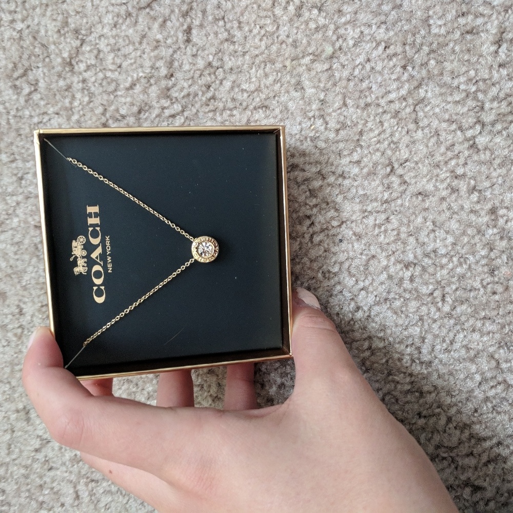 NEW IN BOX Coach Necklace